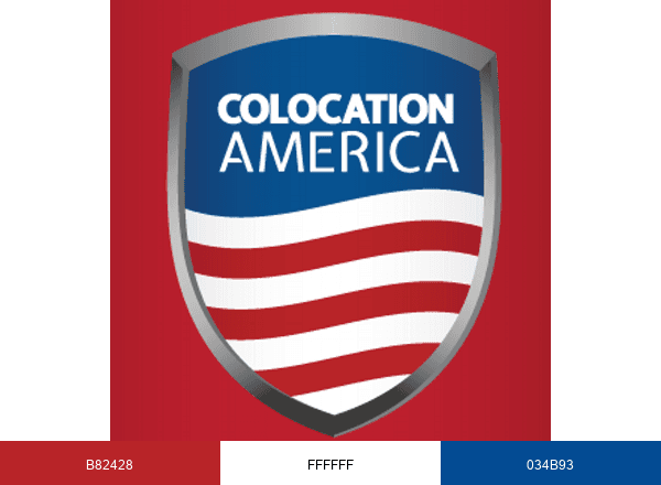 Colocation America brand color palette
