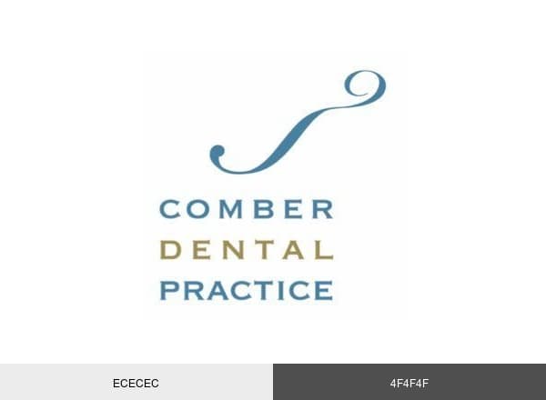 Comber Dental Practice brand color palette