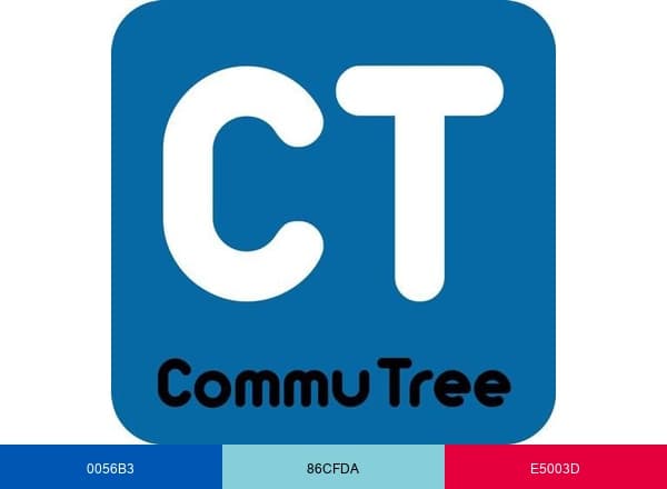 CommuTree brand color palette