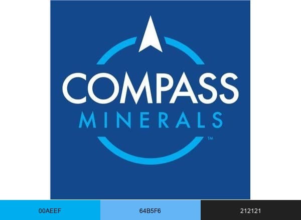 Compass Minerals brand color palette
