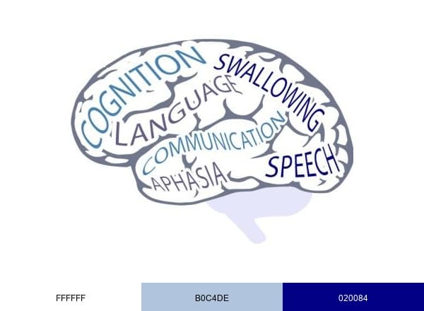 Comprehensive Communication Partners brand color palette