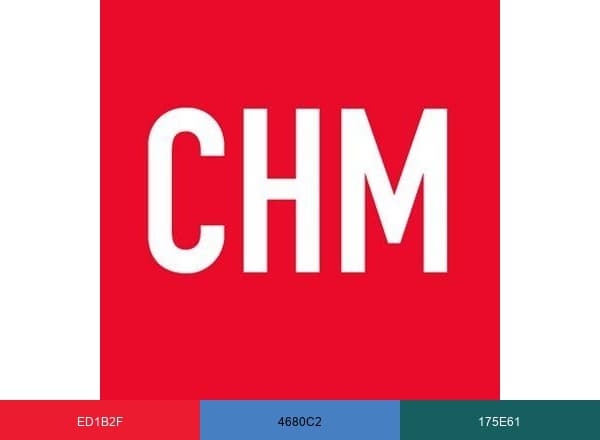 Computer History Museum brand color palette