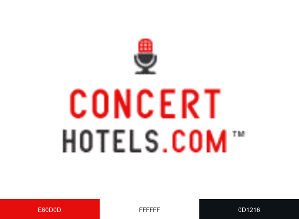 ConcertHotels brand color palette