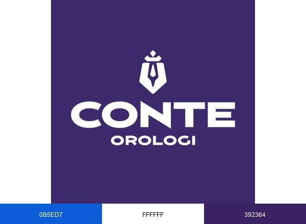 Conte Orologi brand color palette