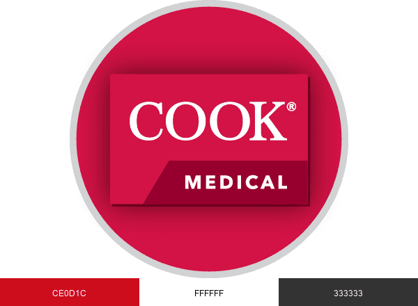 Cook Medical brand color palette