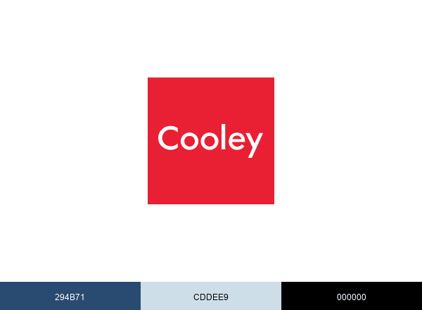 Cooley LLP brand color palette