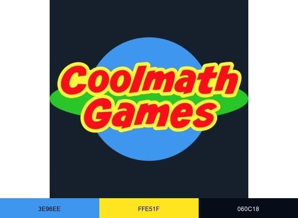 Coolmath Games brand color palette