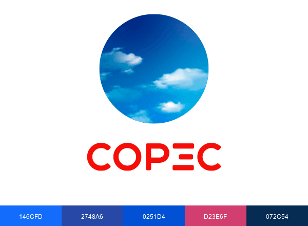 Compañía de Petróleos de Chile brand color palette