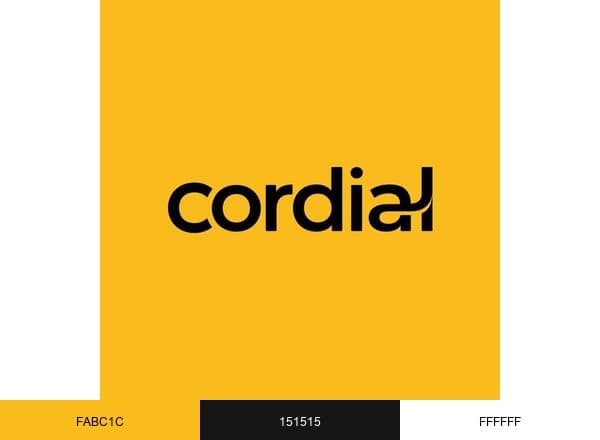 Cordial brand color palette