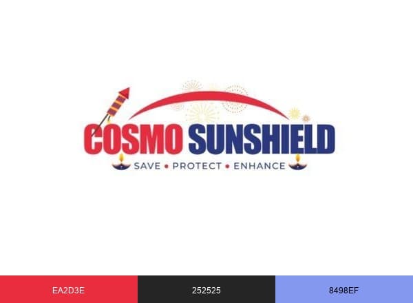 Cosmo Sunshield brand color palette