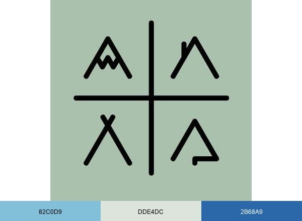 Costa brand color palette