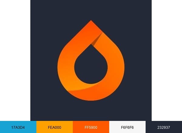 Countfire brand color palette