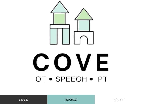 COVE CHILD DEVELOPMENT brand color palette