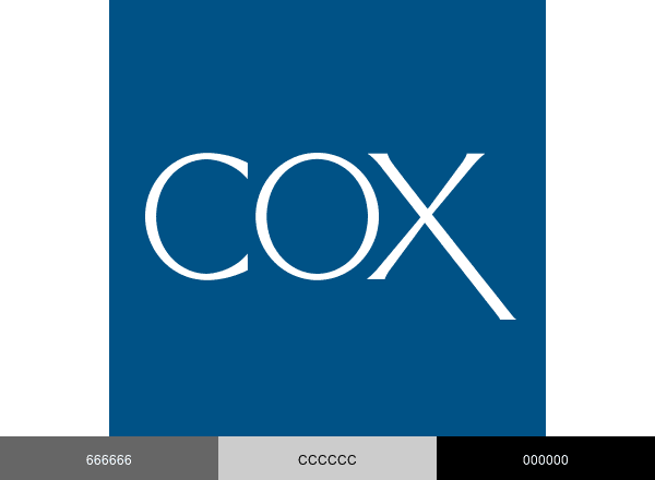 Cox Enterprises brand color palette