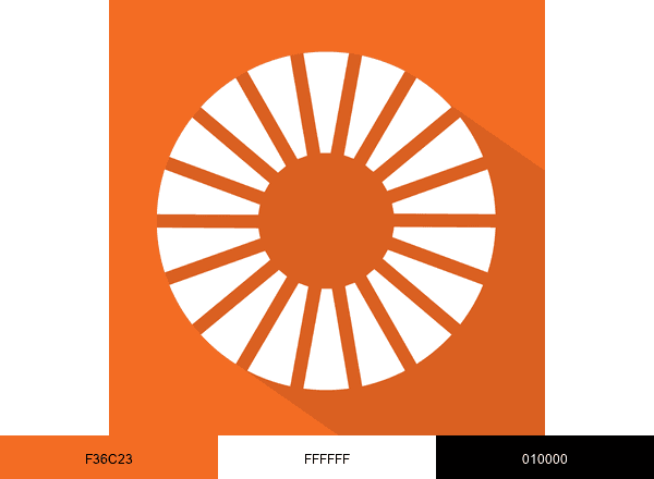 Crawford Electric Supply brand color palette