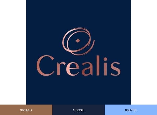 Crealis Group brand color palette