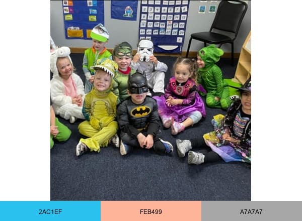 Creative Explorers brand color palette