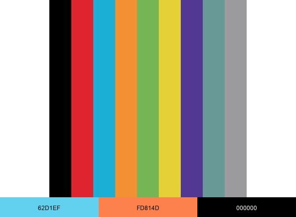 CreativeMornings brand color palette
