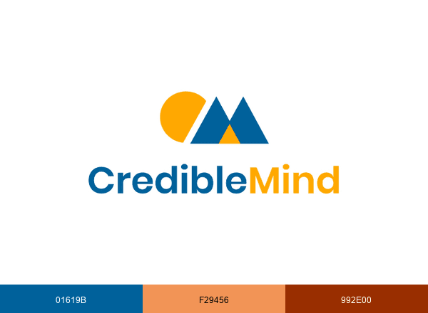 CredibleMind brand color palette
