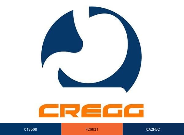 CREGG brand color palette