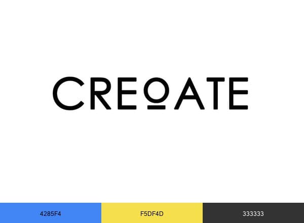 CREOATE brand color palette
