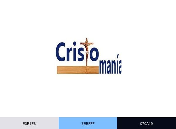 Cristomanía Católica brand color palette