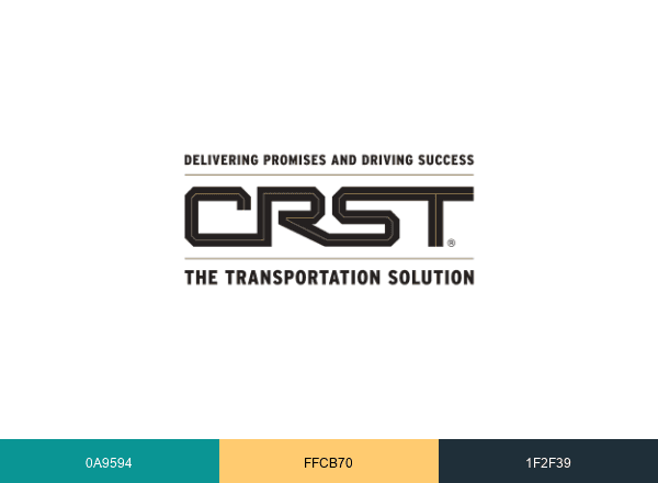 CRST The Transportation Solution brand color palette