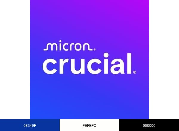 Crucial Memory brand color palette