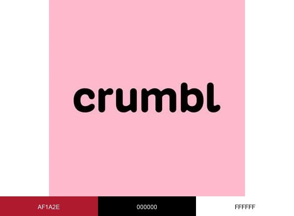 Crumbl brand color palette
