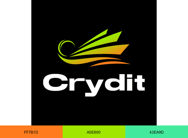 Crydit brand color palette