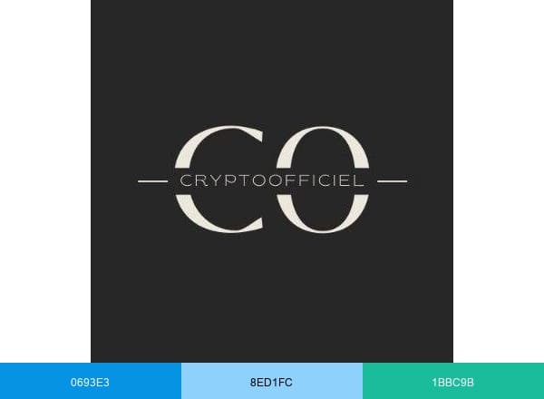 Crypto Officiel brand color palette