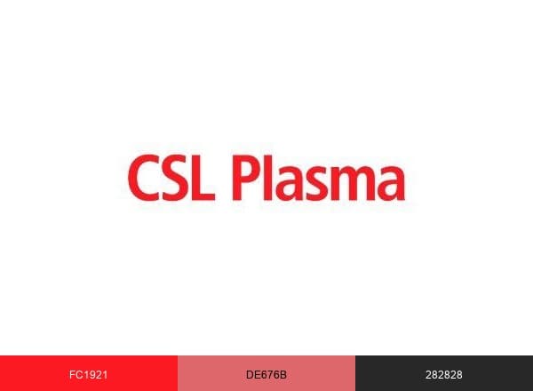 CSL Plasma brand color palette