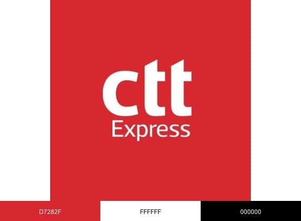 CTT Express brand color palette