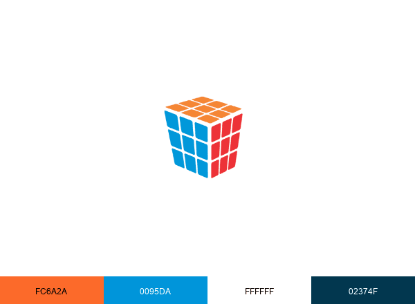 Cube Accounting Solutions brand color palette