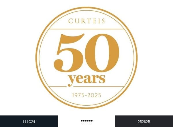Curteis brand color palette