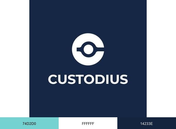 Custodius brand color palette