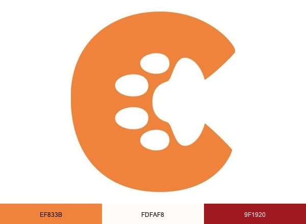 Cuteness brand color palette