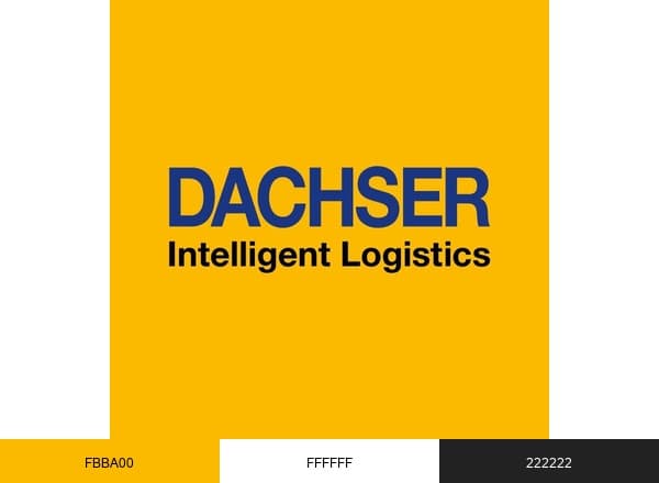 DACHSER brand color palette