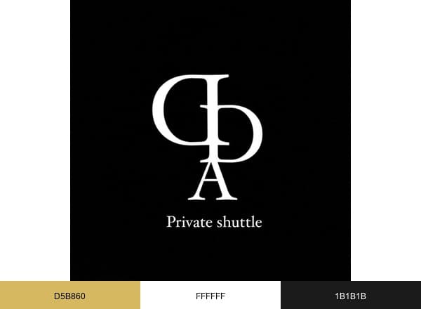 DAD Private-Shuttle brand color palette