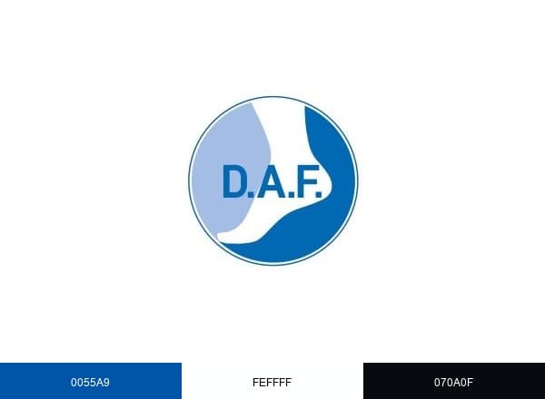 Deutsche Assoziation für Fuß und Sprunggelenk e.V. brand color palette