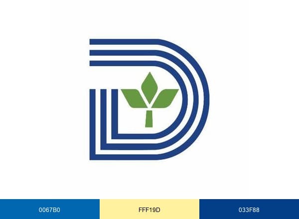 City of Dallas brand color palette