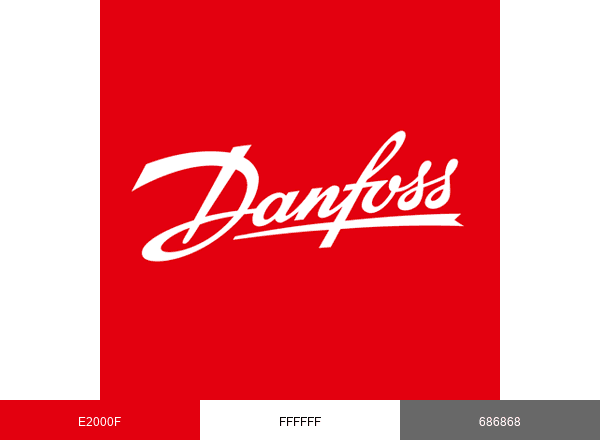 Danfoss brand color palette