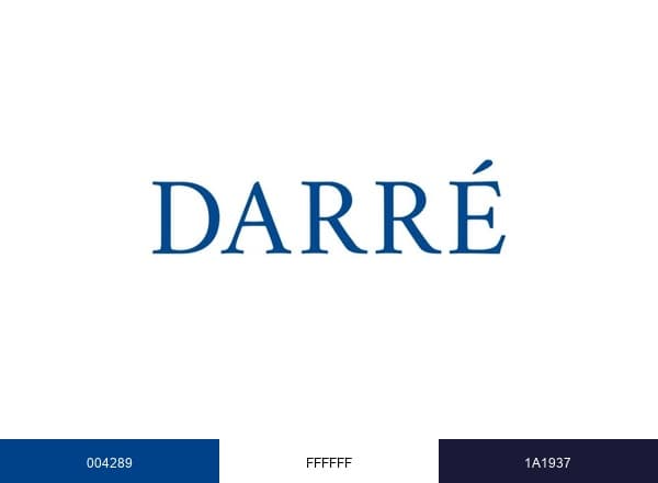 DARRÉ brand color palette