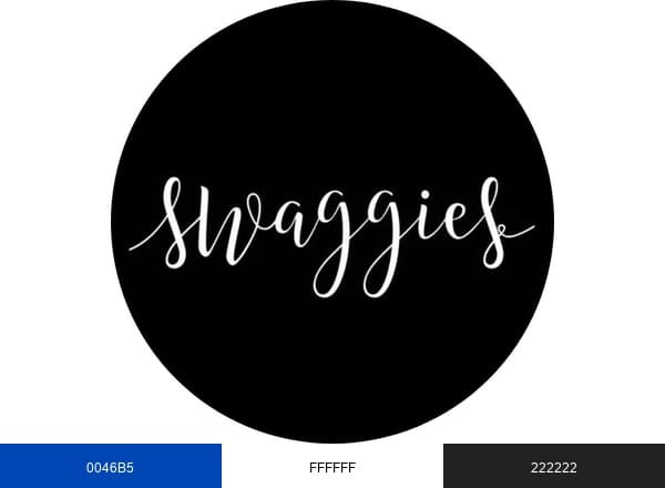 Swaggies brand color palette