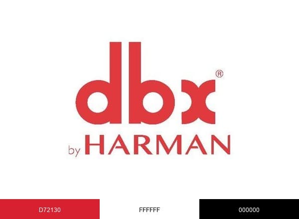 dbx Professional brand color palette