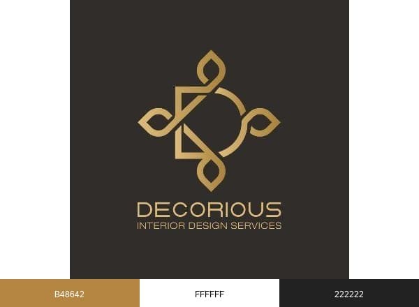 Decorious Interior Design ديكوريس للتصميم الداخلي brand color palette