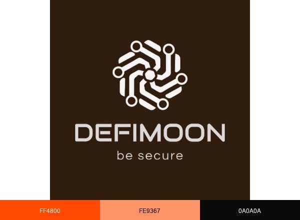 Defimoon brand color palette