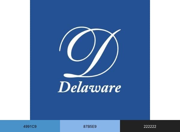 Delaware.gov brand color palette