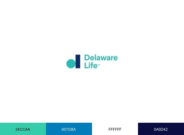 Delaware Life Insurance brand color palette