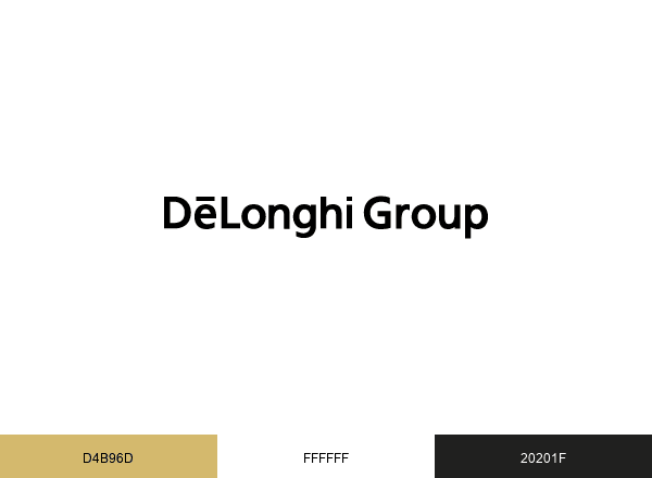 De'Longhi Group brand color palette